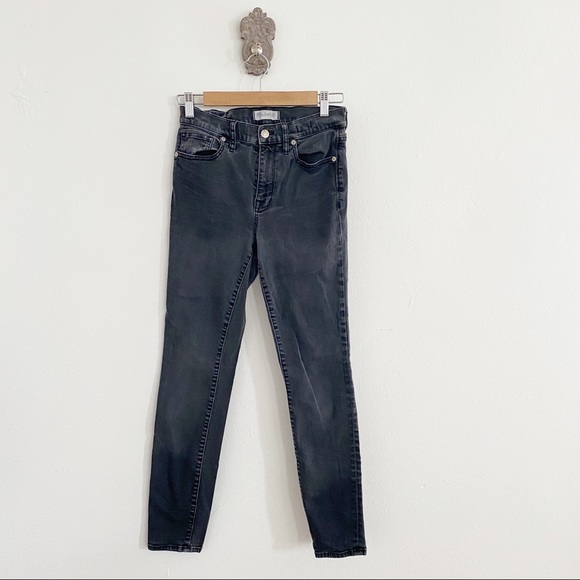 Madewell Denim - Madewell High Riser Skinny Distressed Jean